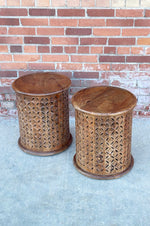 "Stevie" Wood End Tables | QTY 2