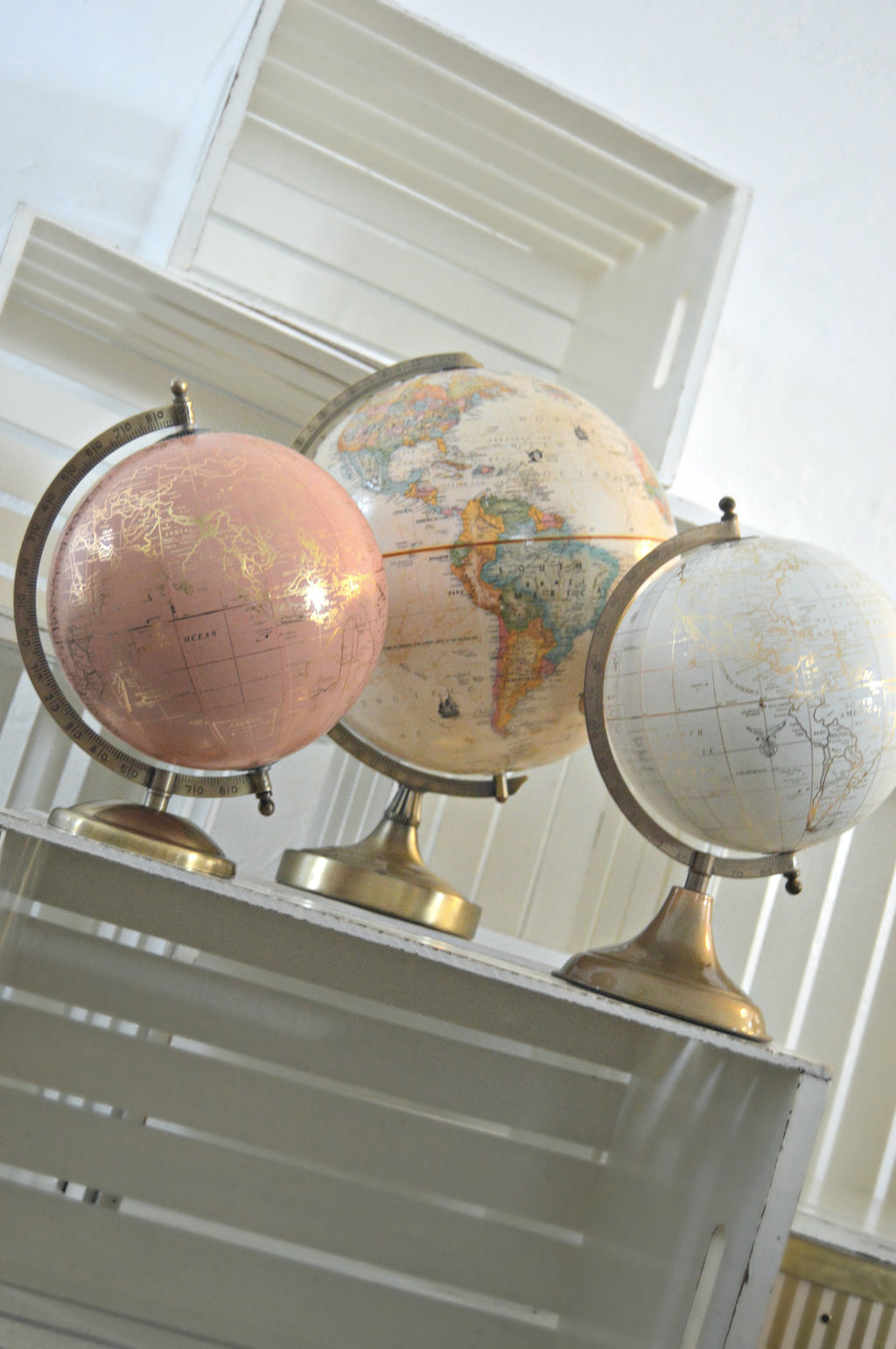 World globes