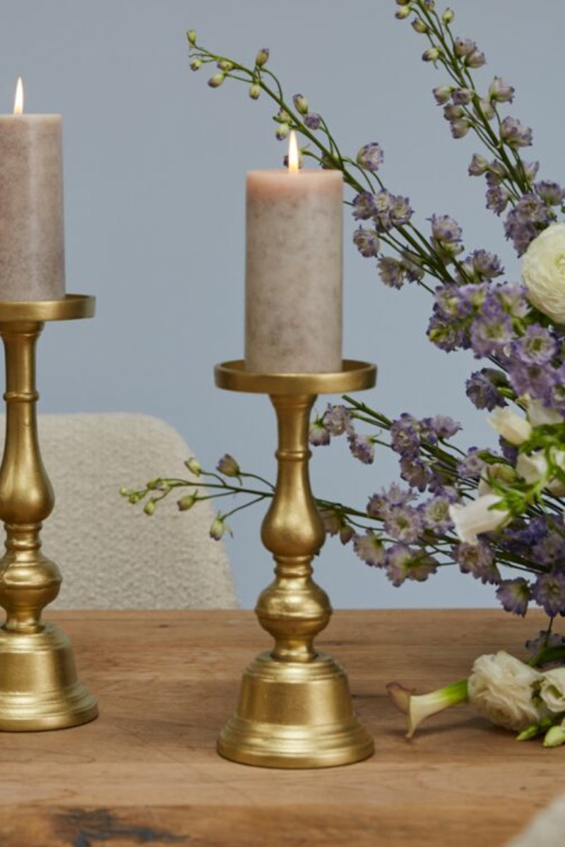 "Golden Hour" Pillar Candle Holders (24)