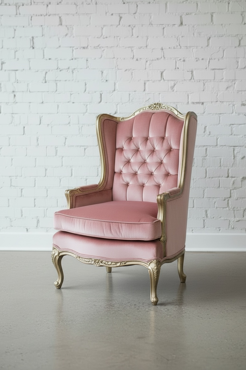 “Pretty in Pink” Chairs – Utah Vintage Rentals