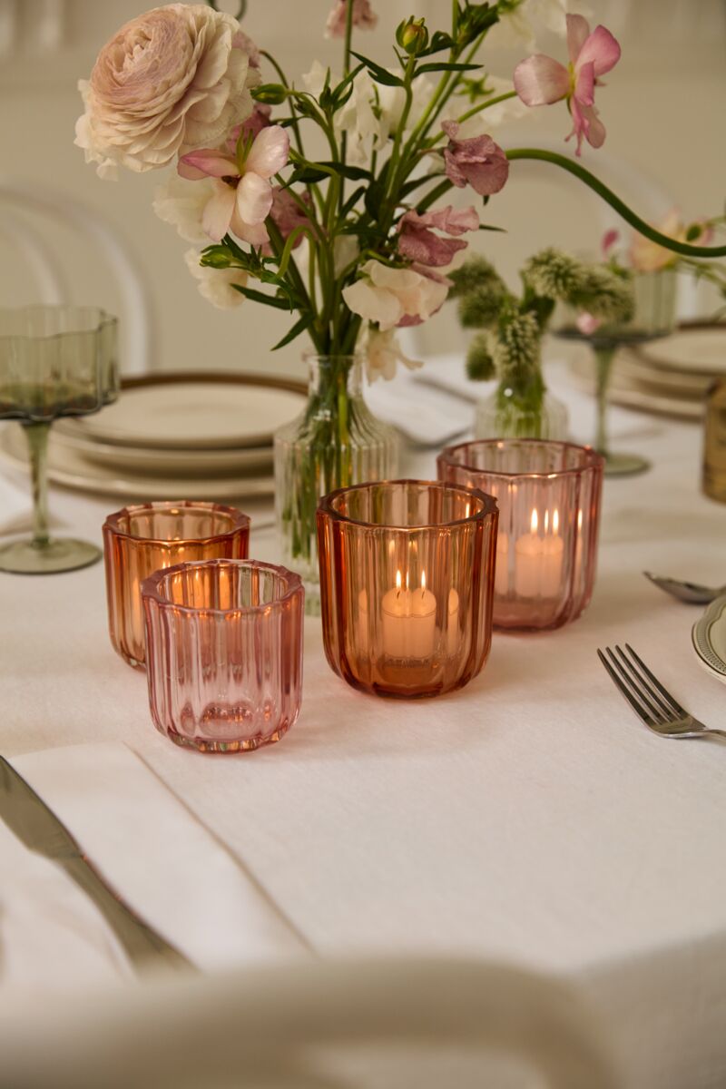 "Rose" Votives