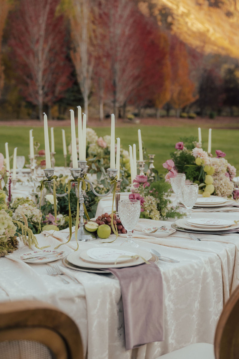 “Lucky Star” Silver Candelabras