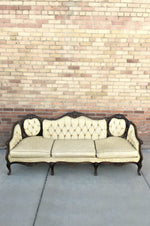 Vintage gold sofa