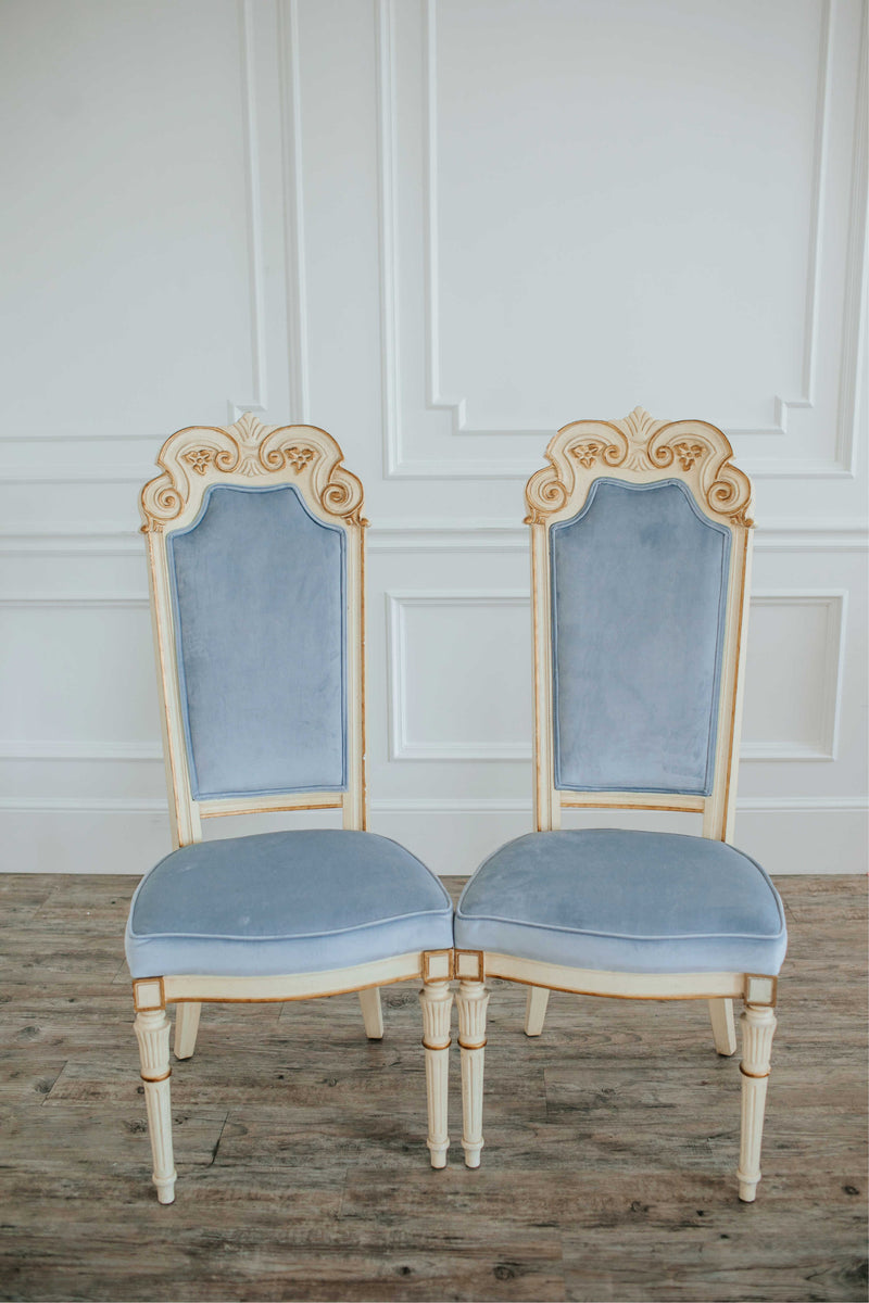 “Blue Moon” Chairs | QTY 2