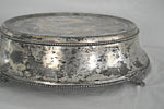 Vintage silver cake stand