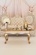 “Sixteen Candles” Gold Coffee Table