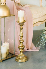 “Sweet Pea” Brass Candlestick Holders | QTY 150+